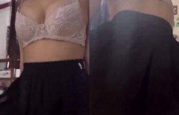 เมียสาวหุ่นเด็ด Onlyfans ชุดกระโปรงโปร่งขย่มควยเสียว
